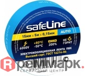 Изолента SAFELINE Auto 15-5 синий 22897