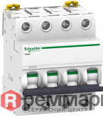 Выключатель автоматический четырехполюсный 10А С iC60N 6кА