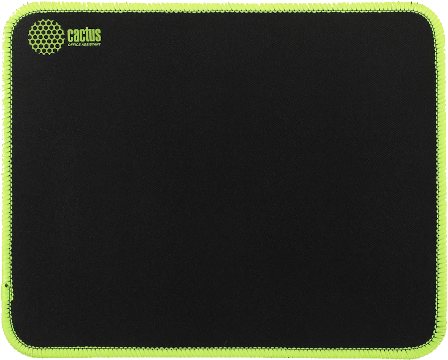 Коврик для мыши Cactus Black Мини черный 250x200x3мм