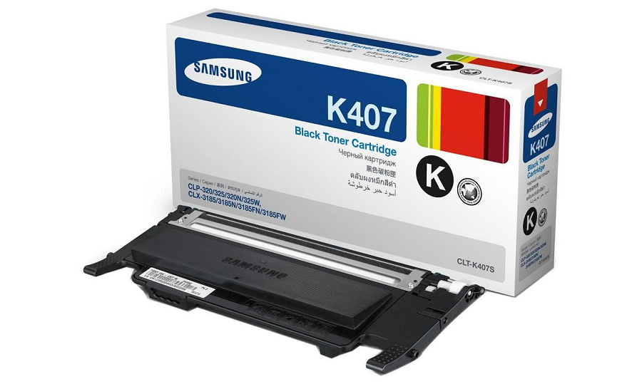 Тонер Картридж SAMSUNG CLT-C407S- ST998A голубой