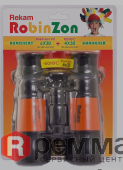 Комплект биноклей Rekam 6-30x 30мм Robinzon 6x30&4x30 черный 