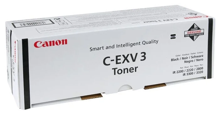 Тонер CANON iR 2200-2800-3300 C-EXV3 black