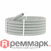 Труба ПВХ легкая серая D 16 (91916), гофрированная с протяжкой,
