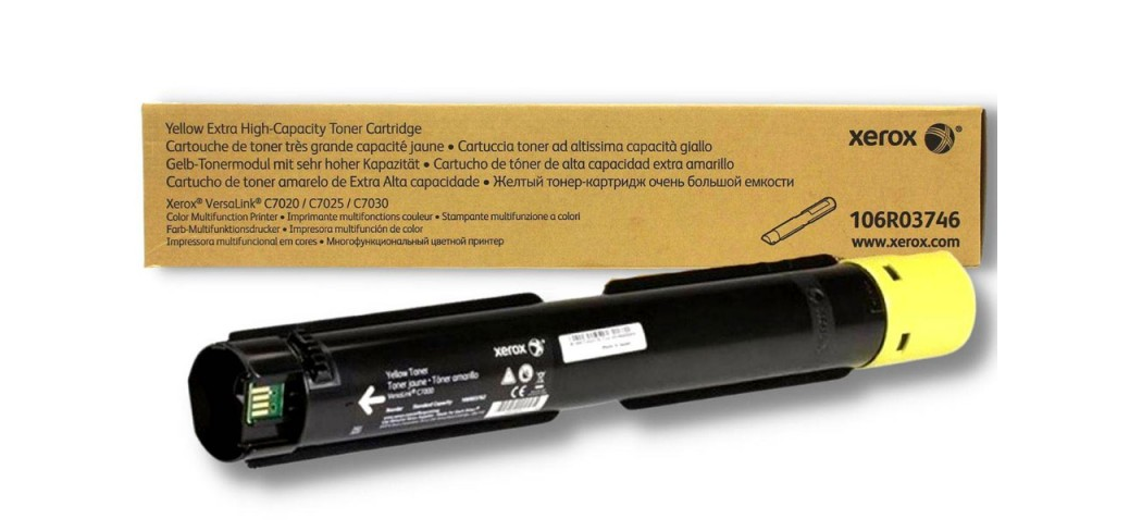 Тонер-картридж Xerox VersaLink C7020 106R03746 (16.5k) Yellow